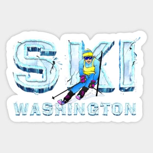 Ski Washington Sticker